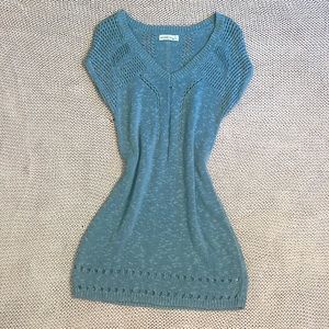 Abercrombie & Fitch size S knitted blue dress